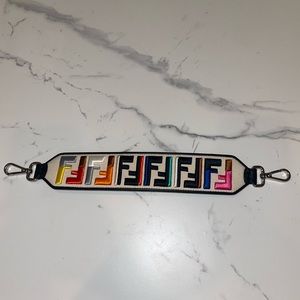 Fendi Small Bag Strap in Rare Rainbow Colorway